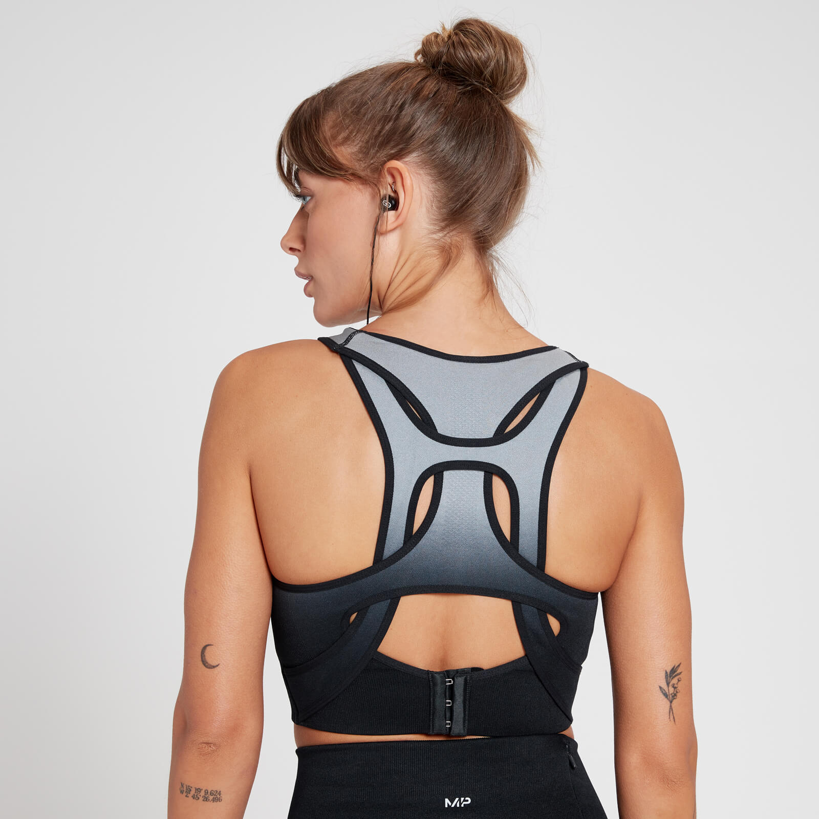 Brassière de sport sans coutures MP Velocity Ultra pour femmes – Noir