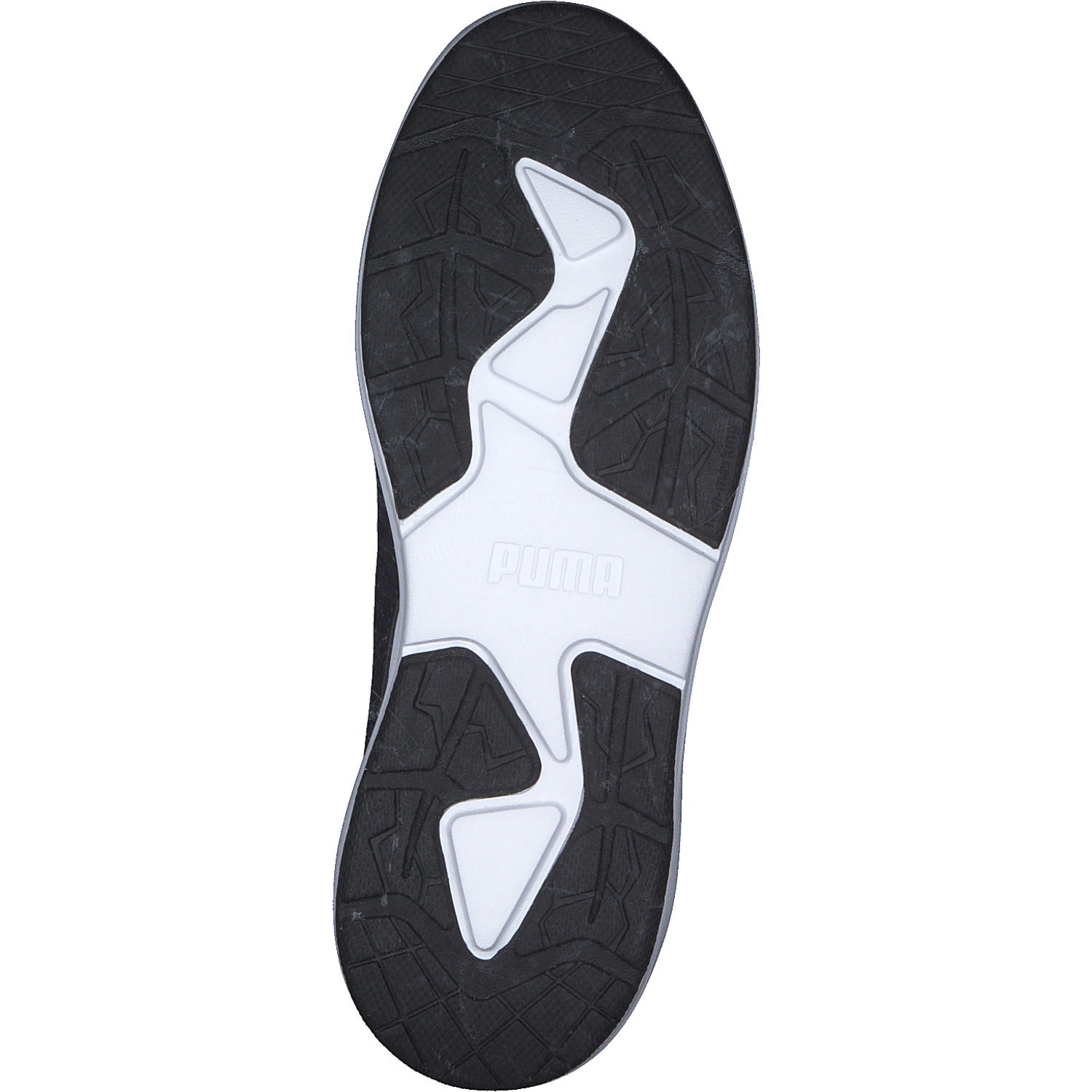 Puma Evolve Court Jr. 389144, Schnürschuhe, puma white/puma black/puma gol
