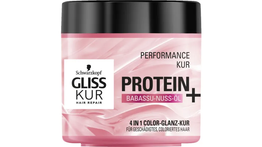 Schwarzkopf Gliss Kur Performance Kur Protein+ 4 in 1 Color-Glanz-Kur 400 ml