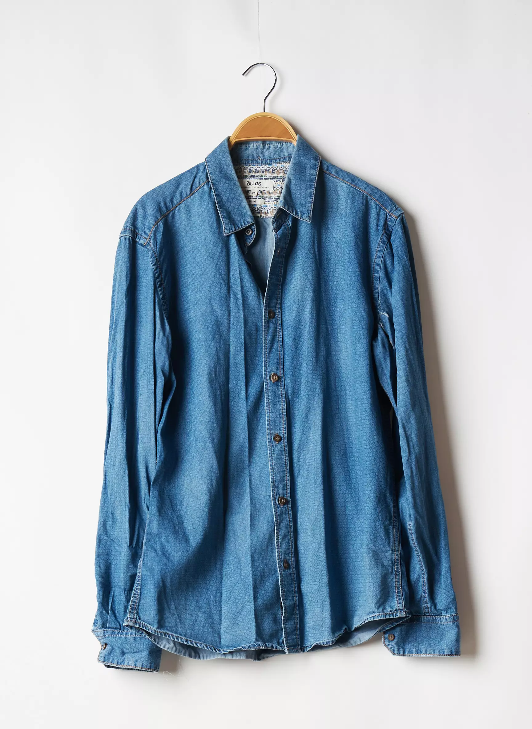 Jules Manches Longues Homme couleur bleu