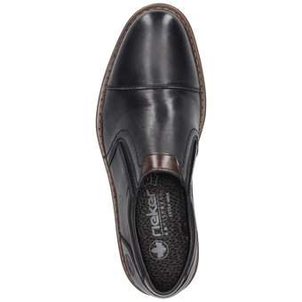 Rieker Slipper in schwarz