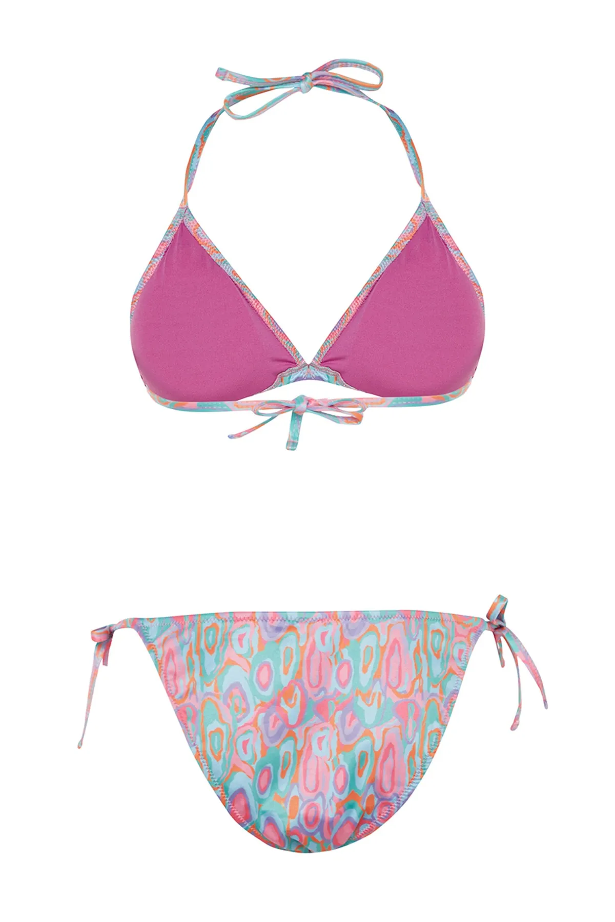 Trendyol Collection  Bikini-Set - Mehrfarbig - Pünktchen