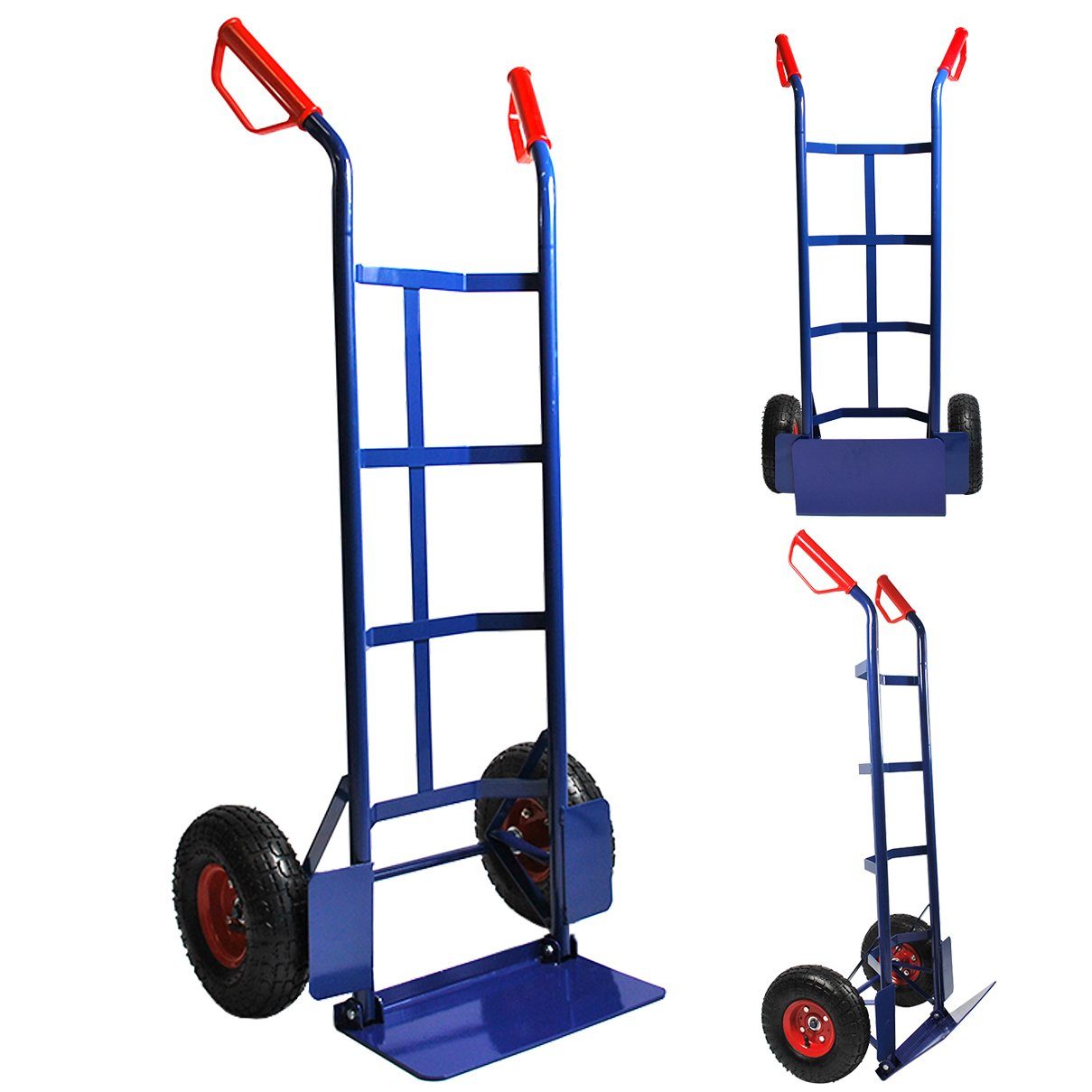 HELO24 Sackkarre Sackkarre klappbar blau