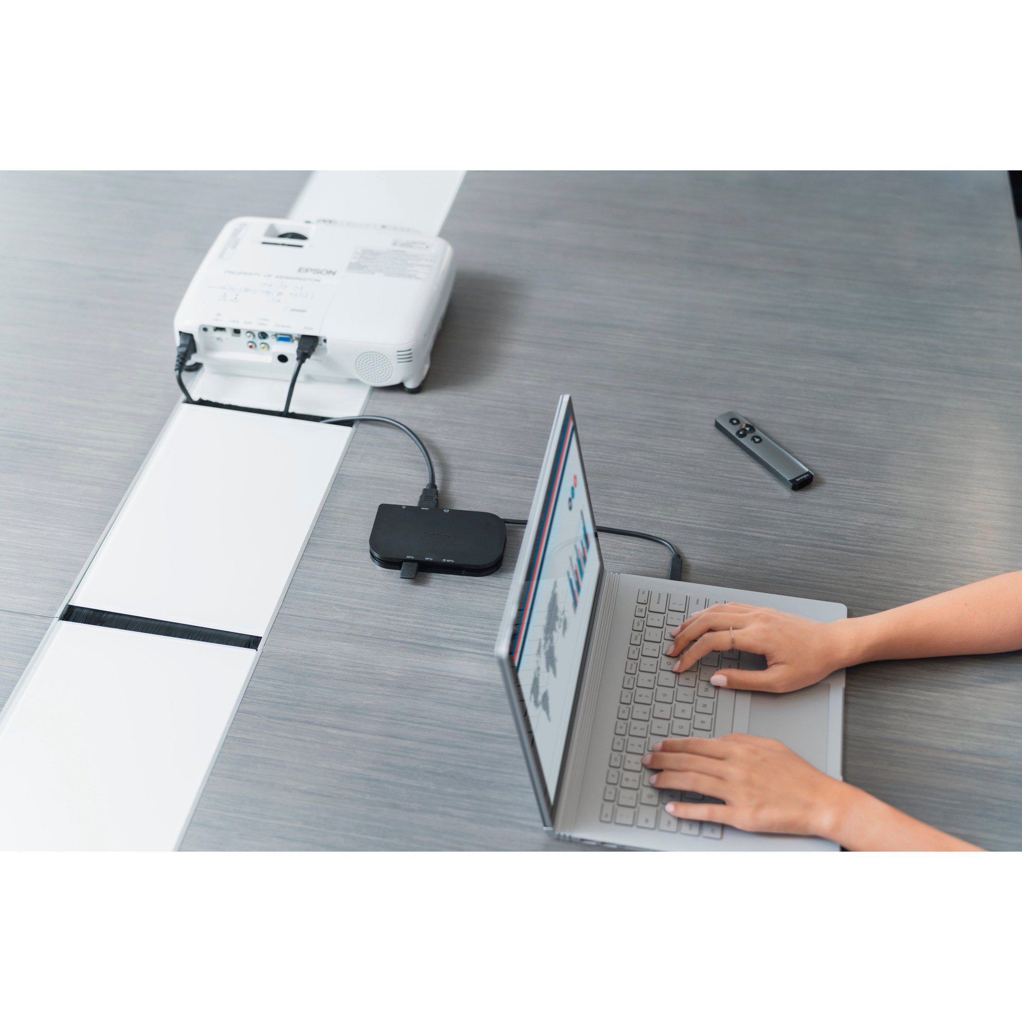 KENSINGTON Laptop-Dockingstation Kensington SD1610P, Dockingstation, (USB-C, HDMI