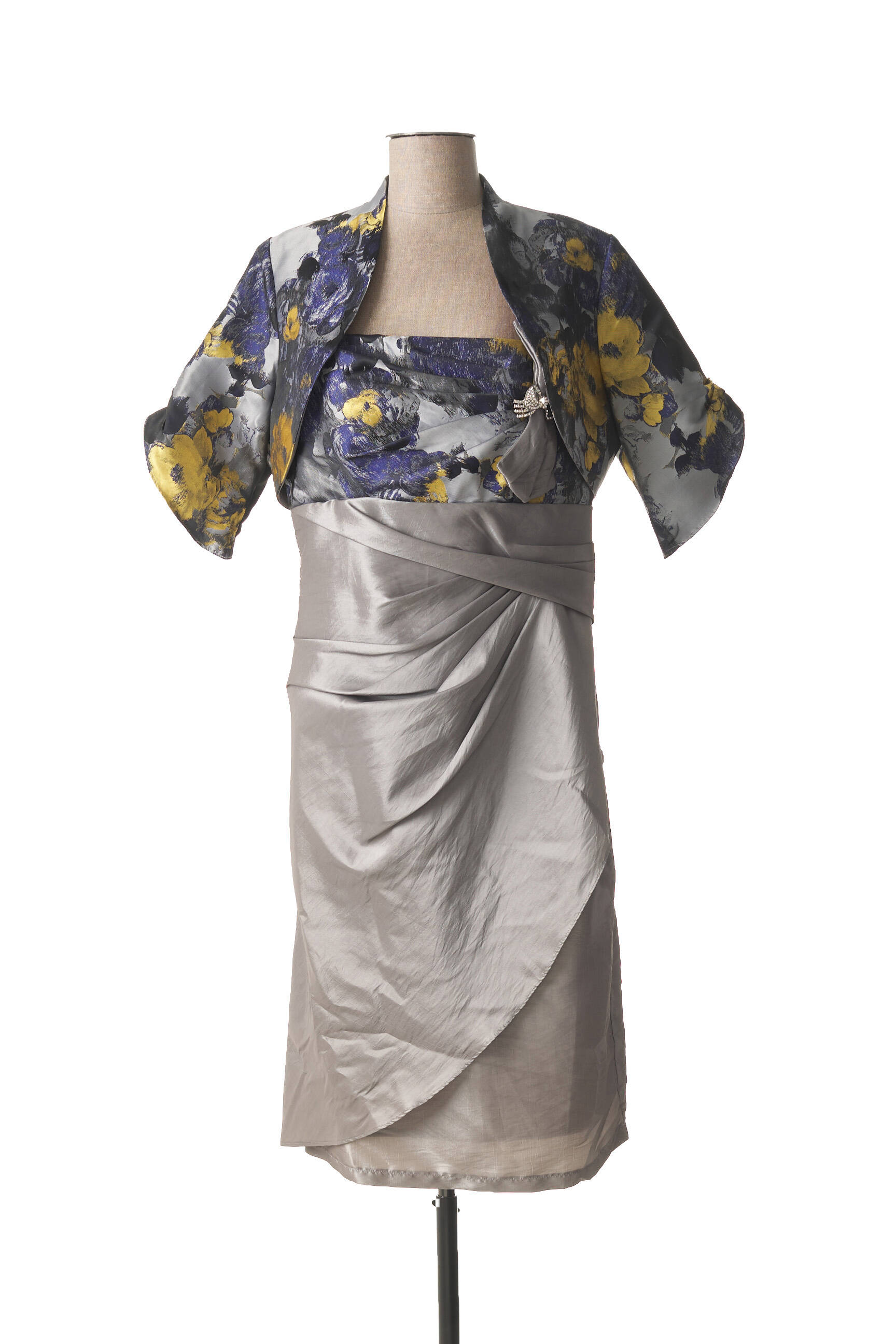Creatif Paris Ensembles Robe Femme couleur gris