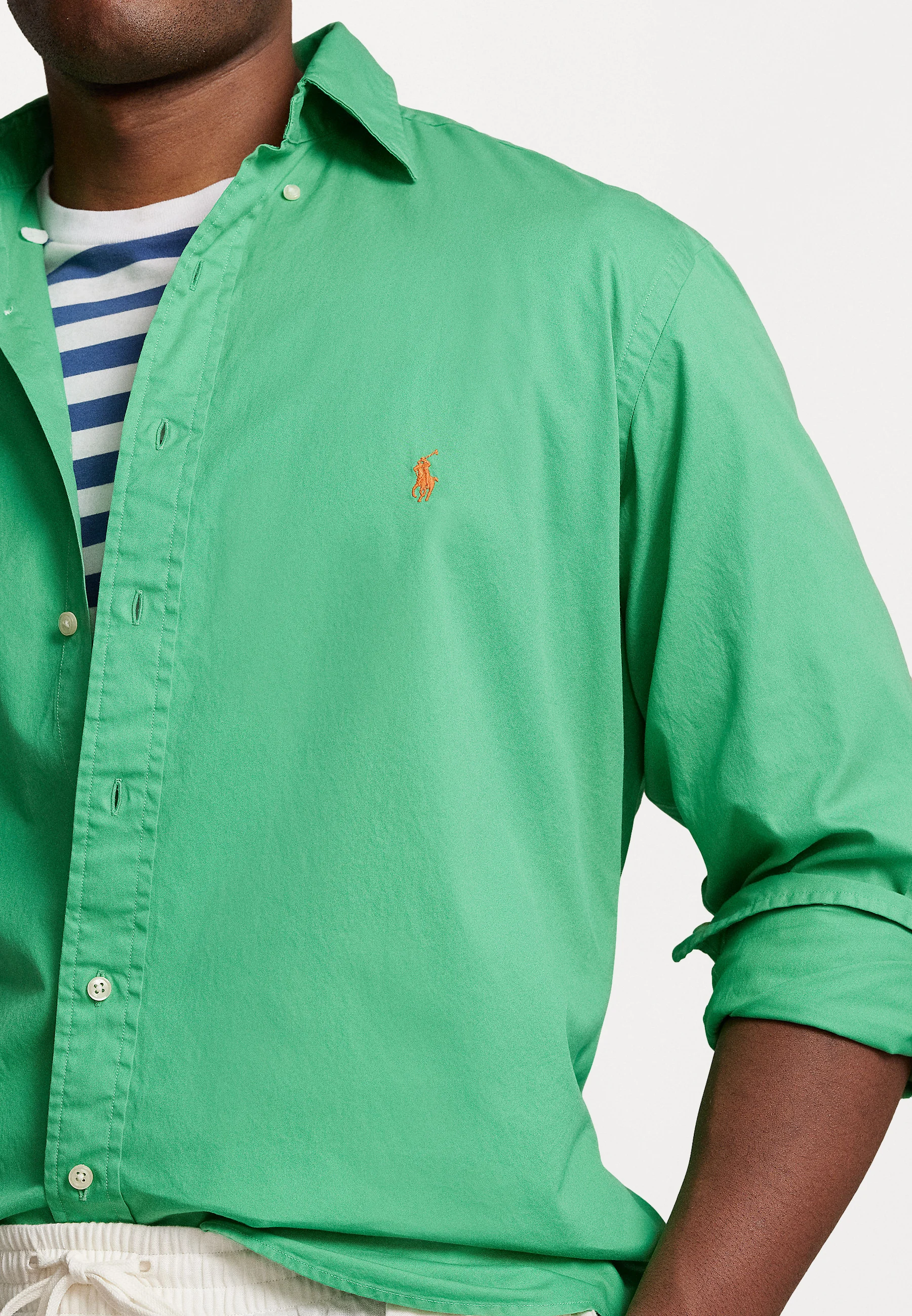 Camisa deportiva de manga larga Polo Ralph Lauren Big & Tall