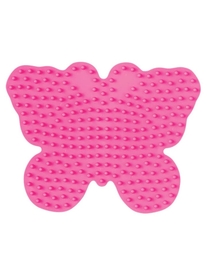 Hama Stiftplatte Schmetterling für Midi-Bügelperlen in pink günstig kaufen onesize