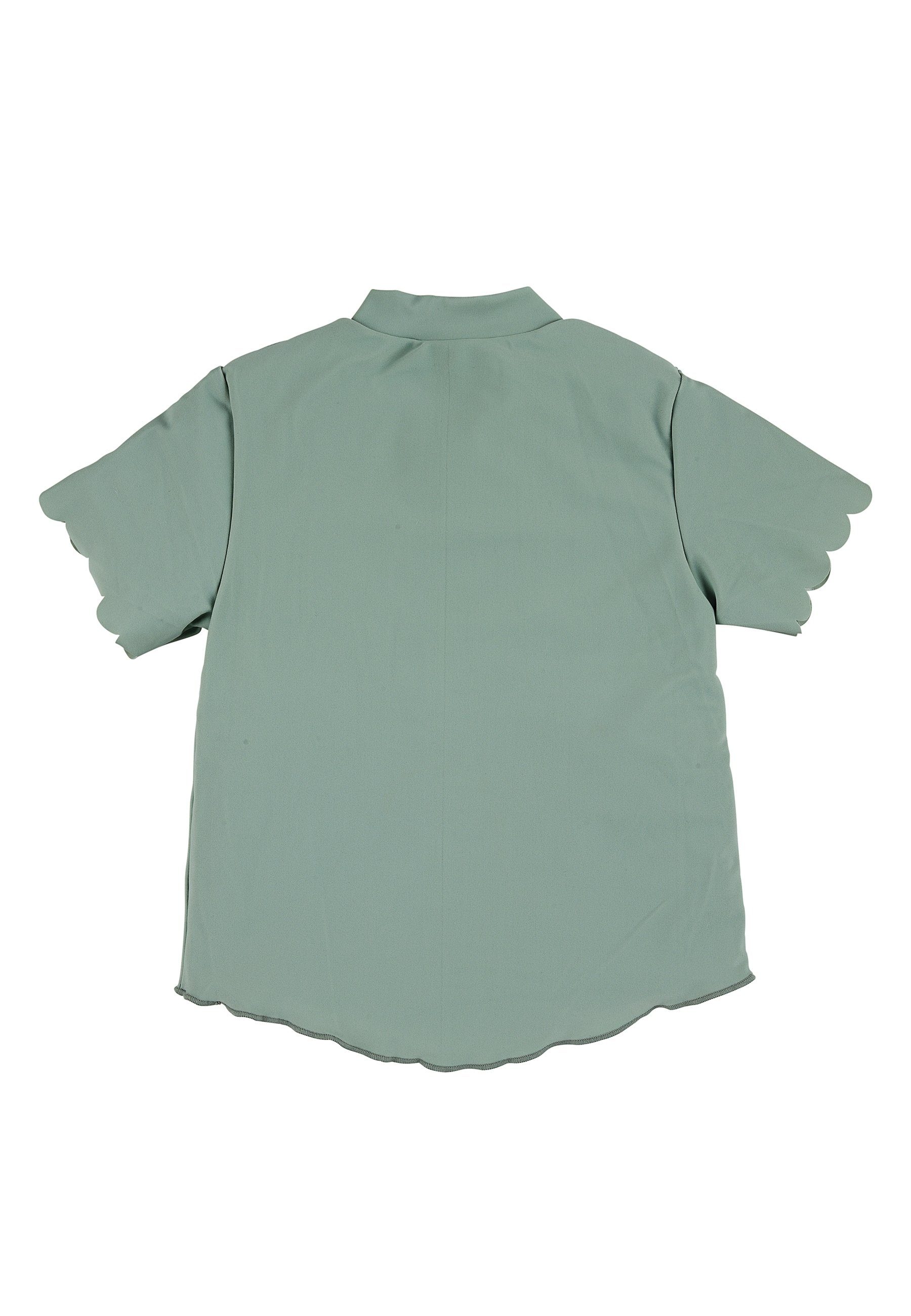Sterntaler® Badeanzug Kurzarm-Schwimmshirt Regenbogen (1-St., Kinderbadeanzug Kurzarm, Schwimmshirt gemustert) Schwimmanzug mit Reißverschluss und Stehkragen, Baby Badeanzug