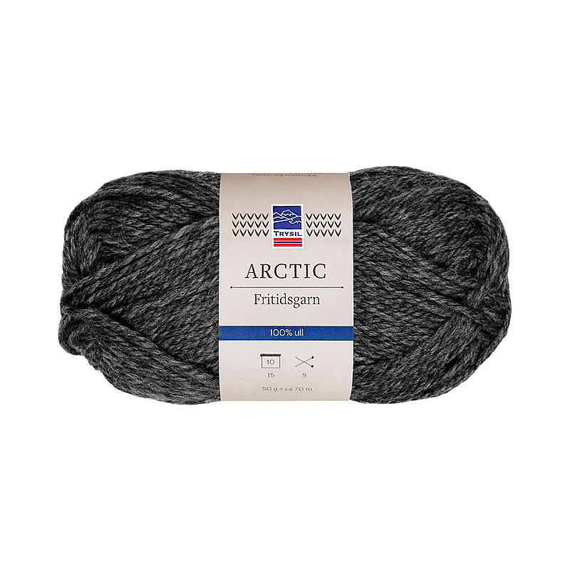 Trysil Arctic fritidsgarn koks melert