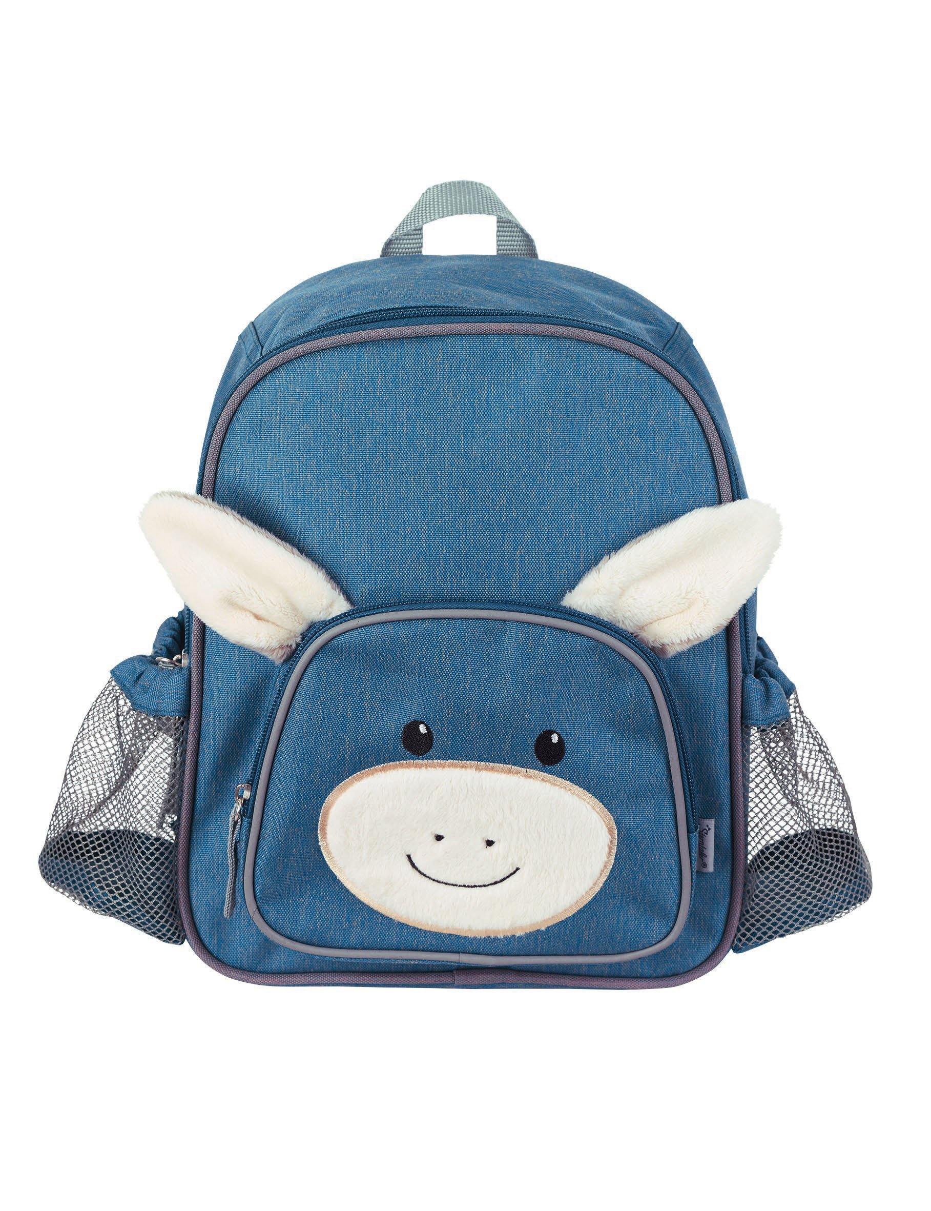 Funktions-Rucksack Esel Emmi in Blau mit 3D-Ohren, 5L