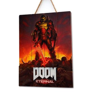 Doom WoodArts 3D Holzdruck Eternal 30 x 40 cm