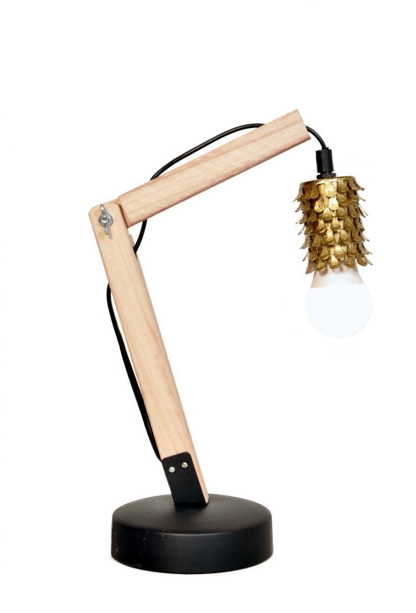 Kayoom Tischlampe Rossa IV Messing