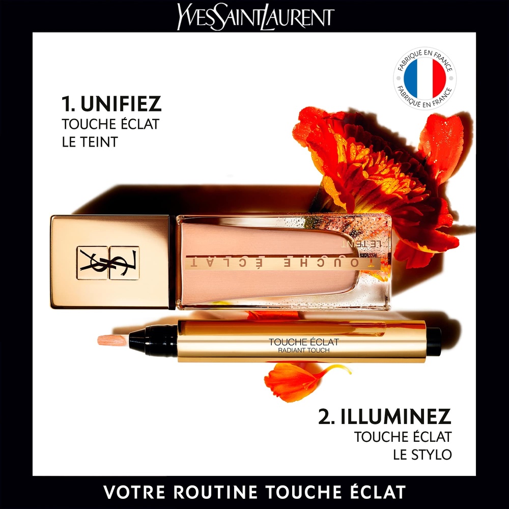 Yves Saint Laurent Touche Eclat Stylo Stylo Illuminateur de teint Pinceau Highlighter