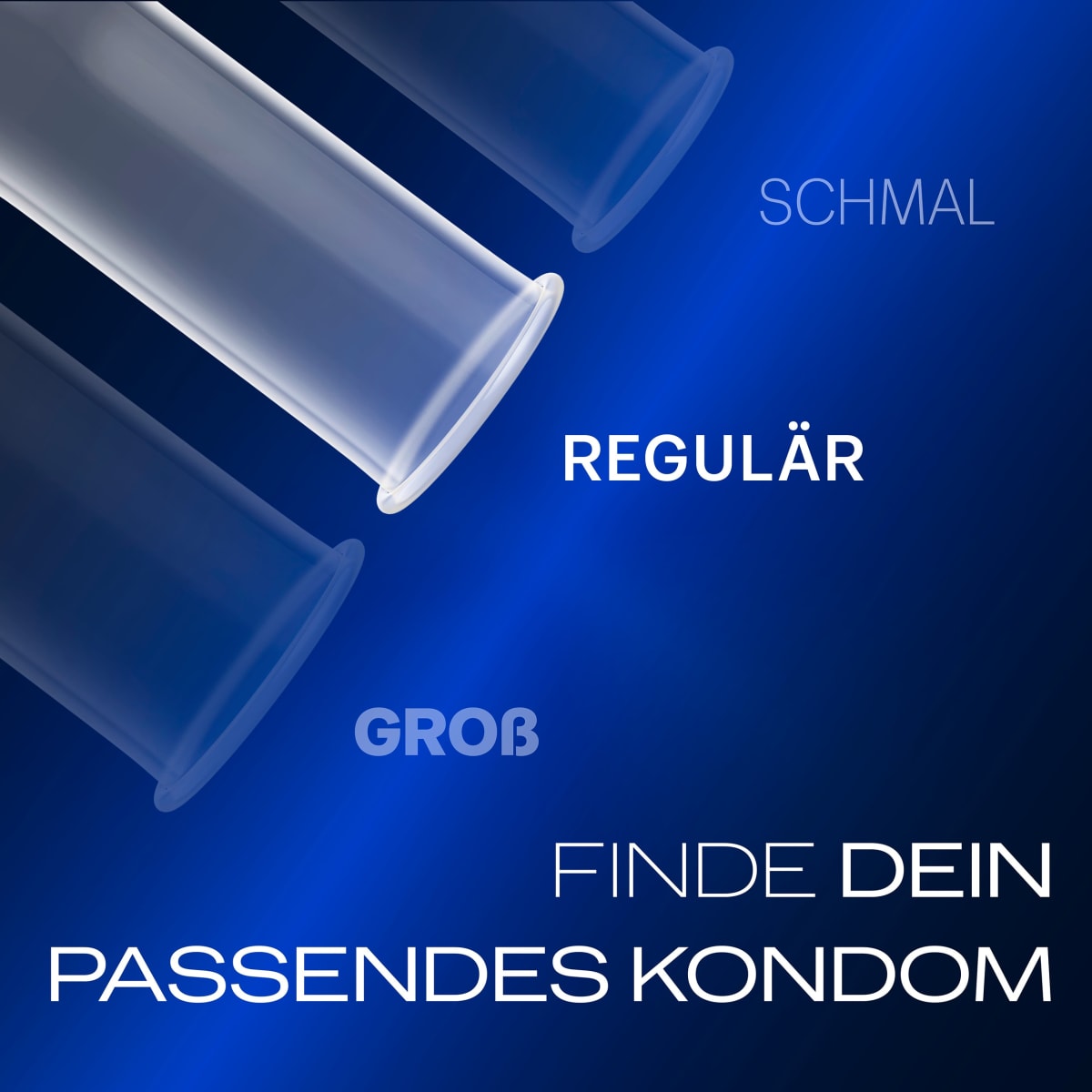 Kondome Intense Orgasmic, Breite 56mm, 10 St