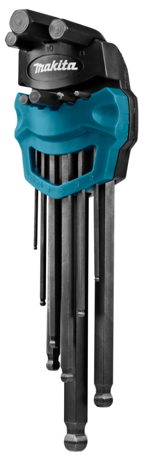 Makita Accessories B-65894 imbuszkulcs készlet 9 részes