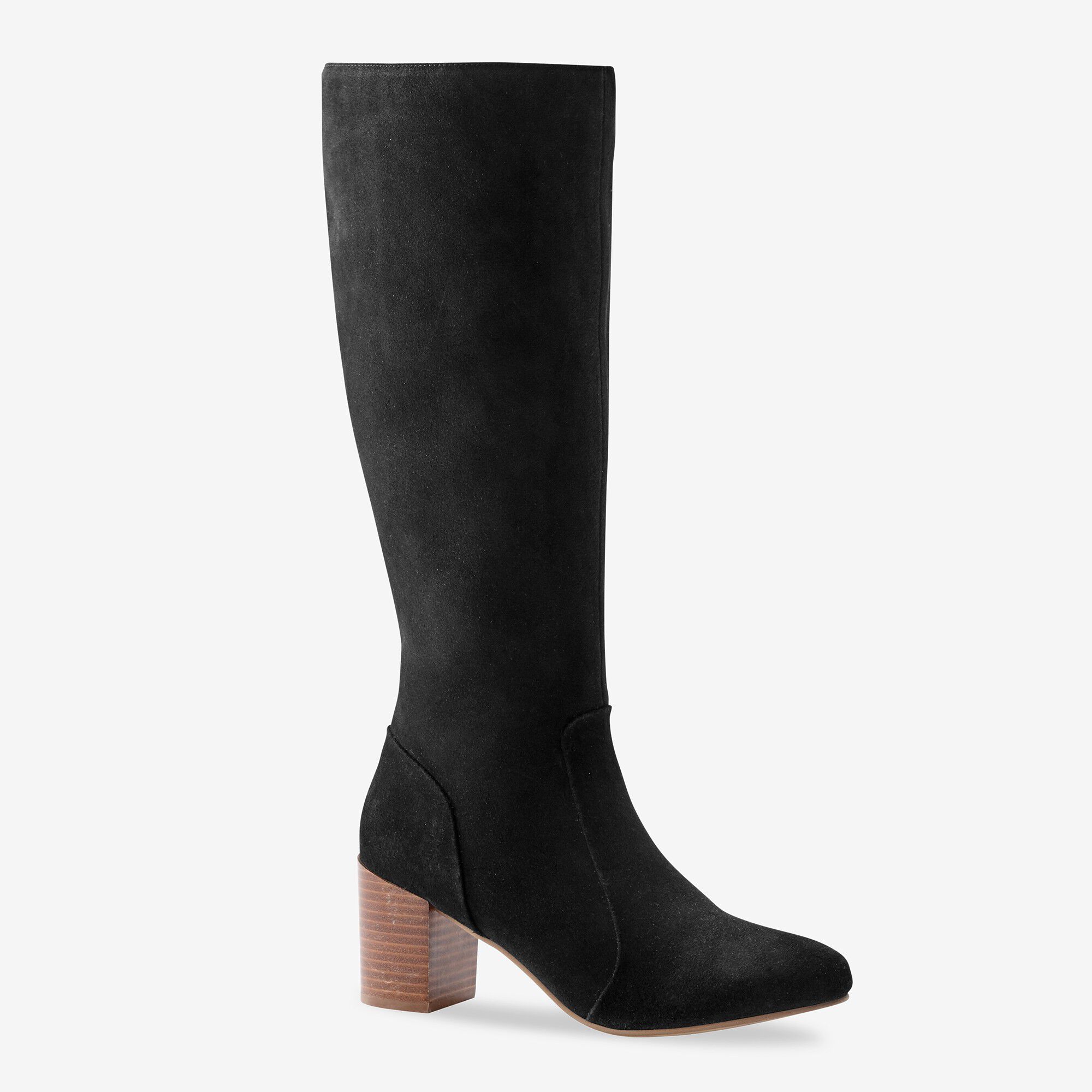 Bottes à talon spécial larges mollets