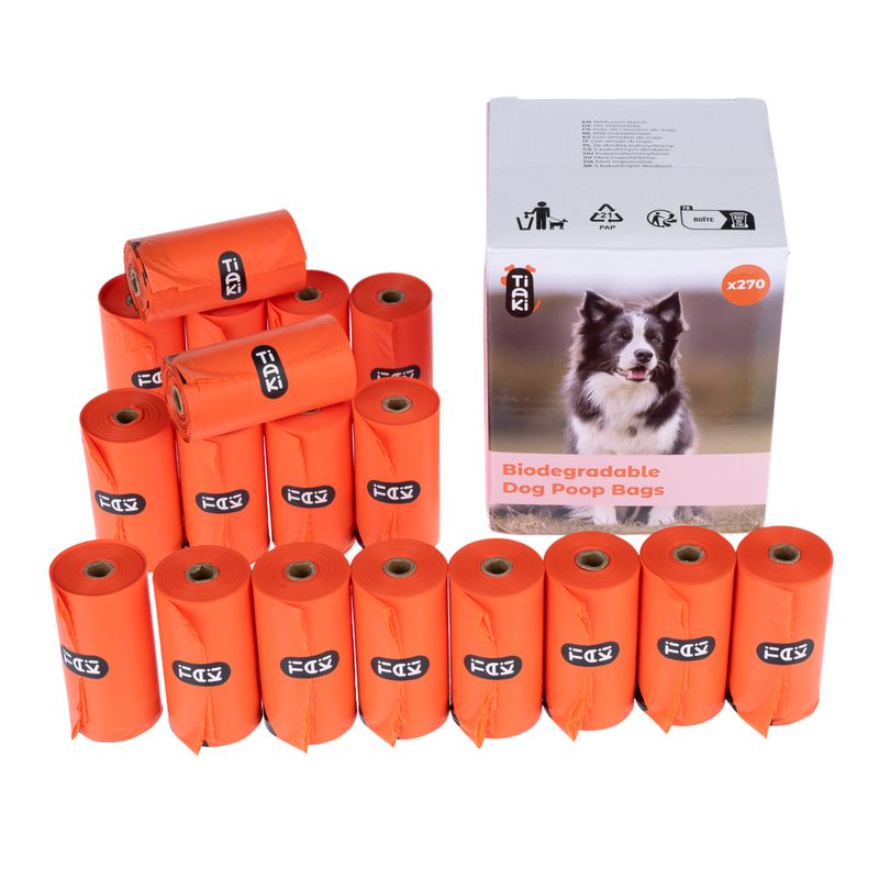 TIAKI Biologisch abbaubare Hundekotbeutel