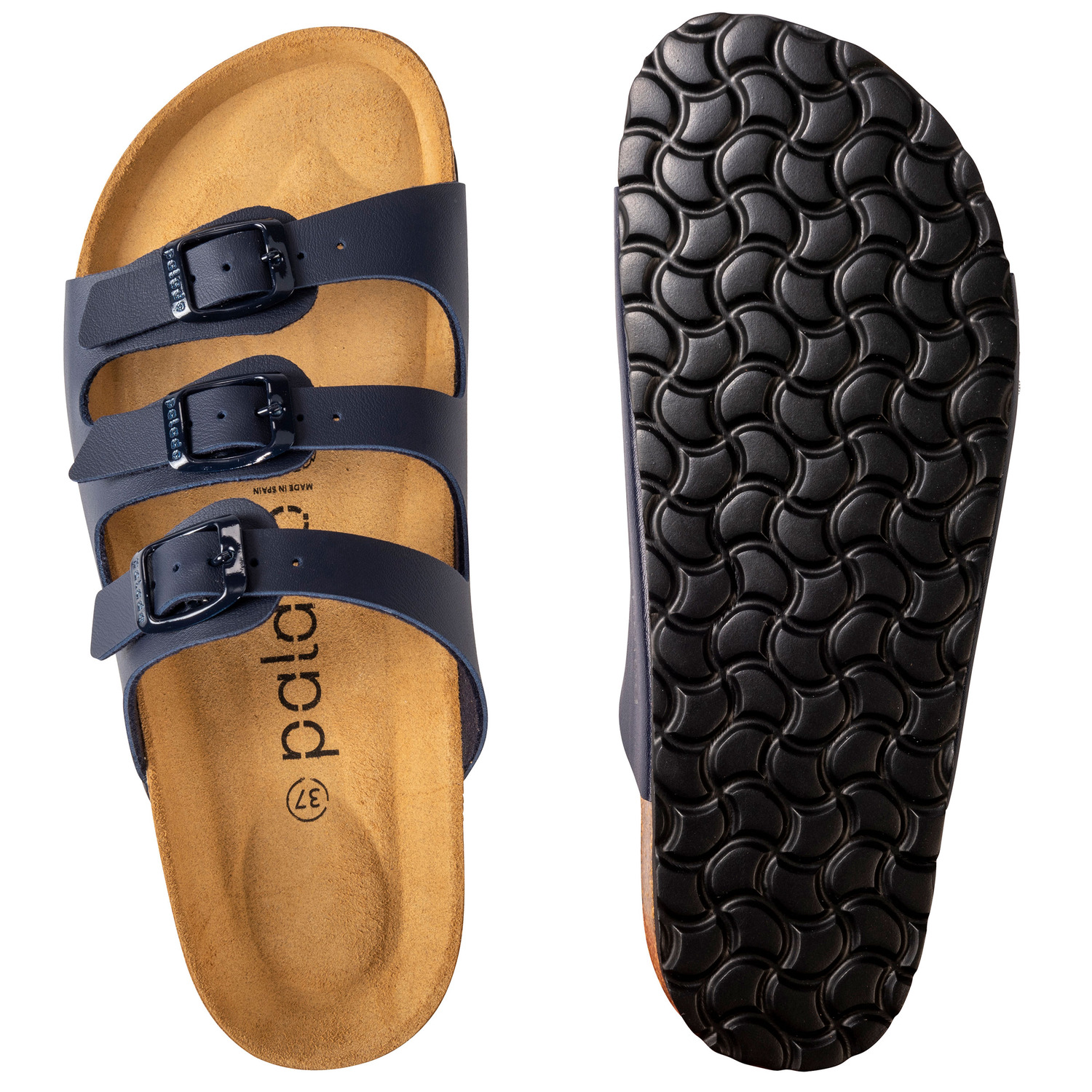 Palado Capri, Pantoletten, Damen, Blau Matt