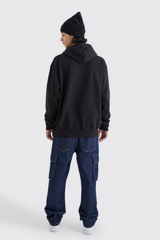 Lockere Cargo-Jeans