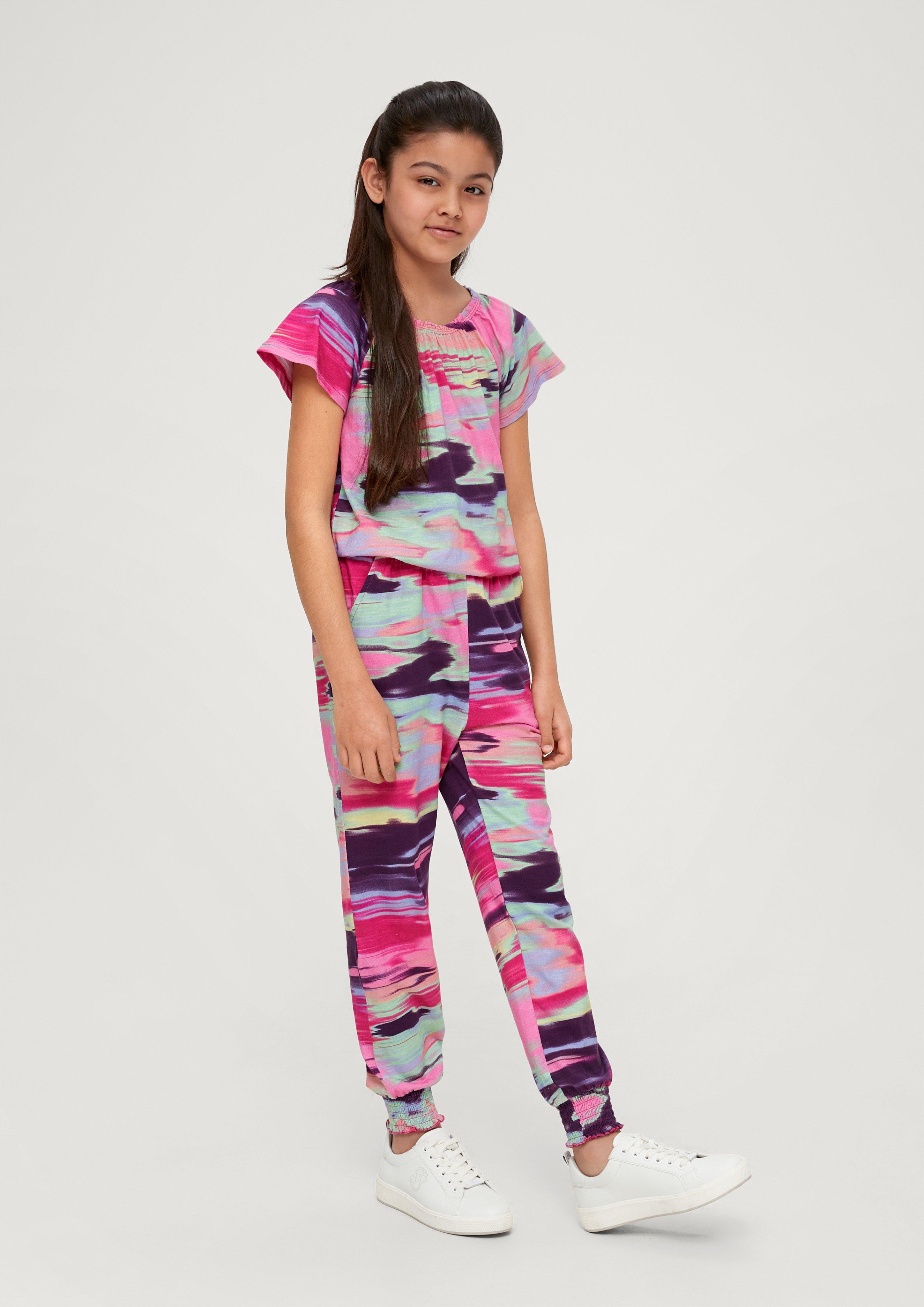Overall mit abstraktem Print  2130489-44A3