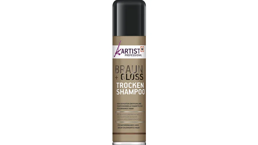 ARTIST Professional Trockenshampoo Braun + Gloss 200 ml