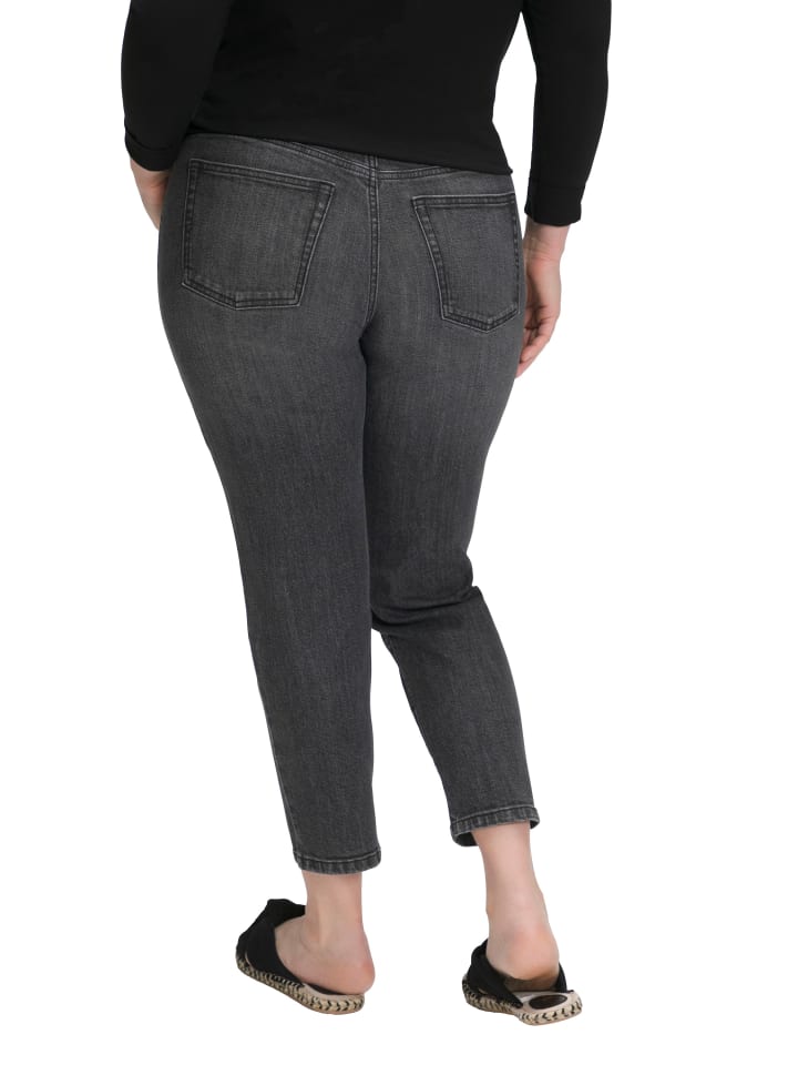 Ulla Popken Jeans in black günstig kaufen