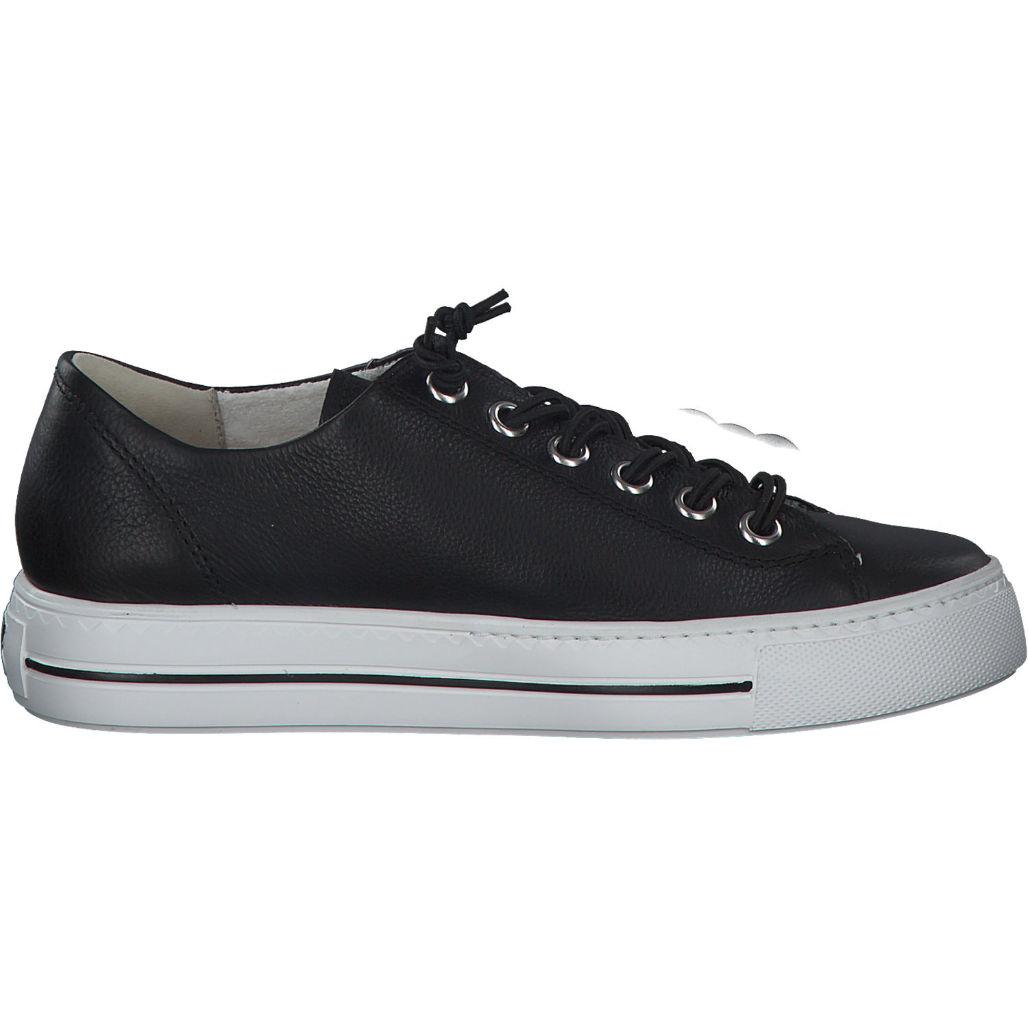Paul Green 4081, Schnürschuhe, Damen, Schwarz