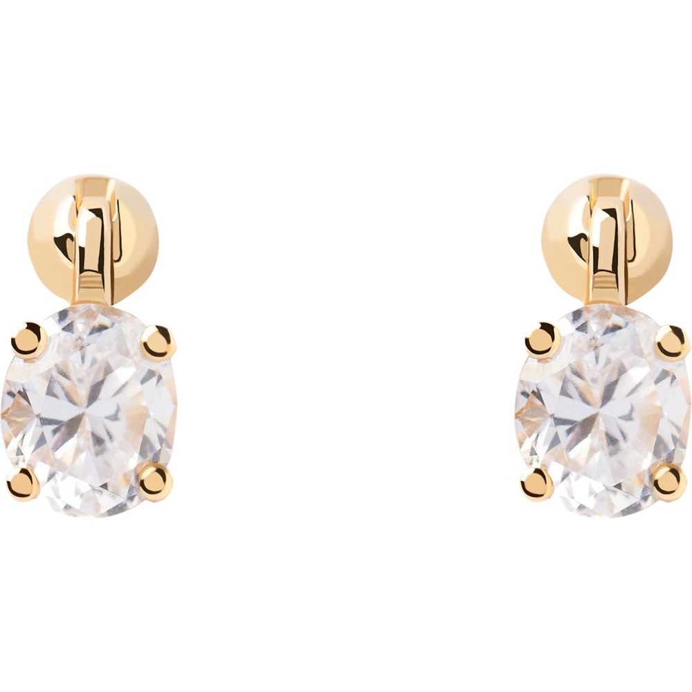 P D Paola Boucle d'oreille unique 925 Argent Boucles d'oreilles