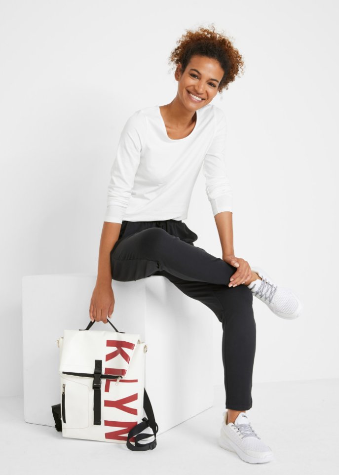 Longshirt mit Bio-Baumwolle (2er Pack)