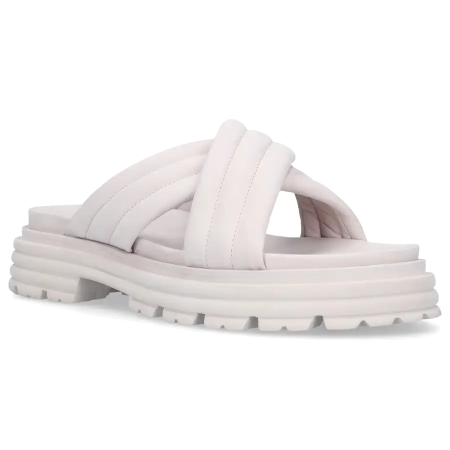305 SOBE - Sandalen INA Nubukleder - grau