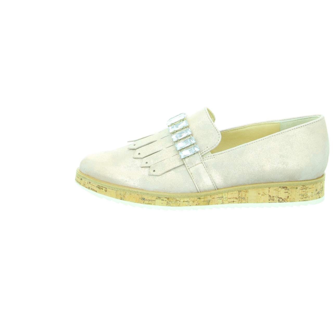 PAUL GREEN Sportliche Slipper silber