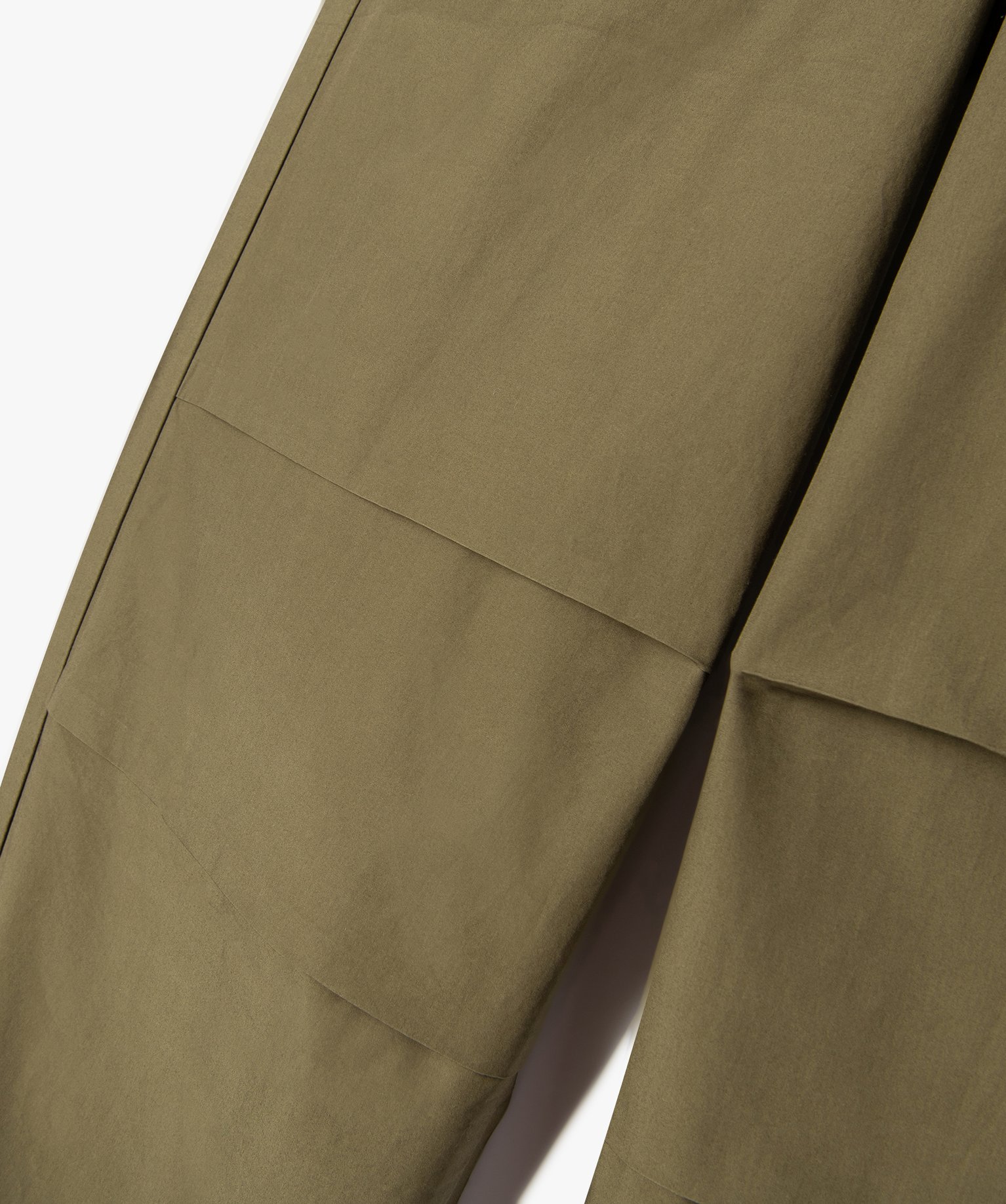 Pantalon ample resserré aux chevilles avec ceinture élasti... kaki | GEMO