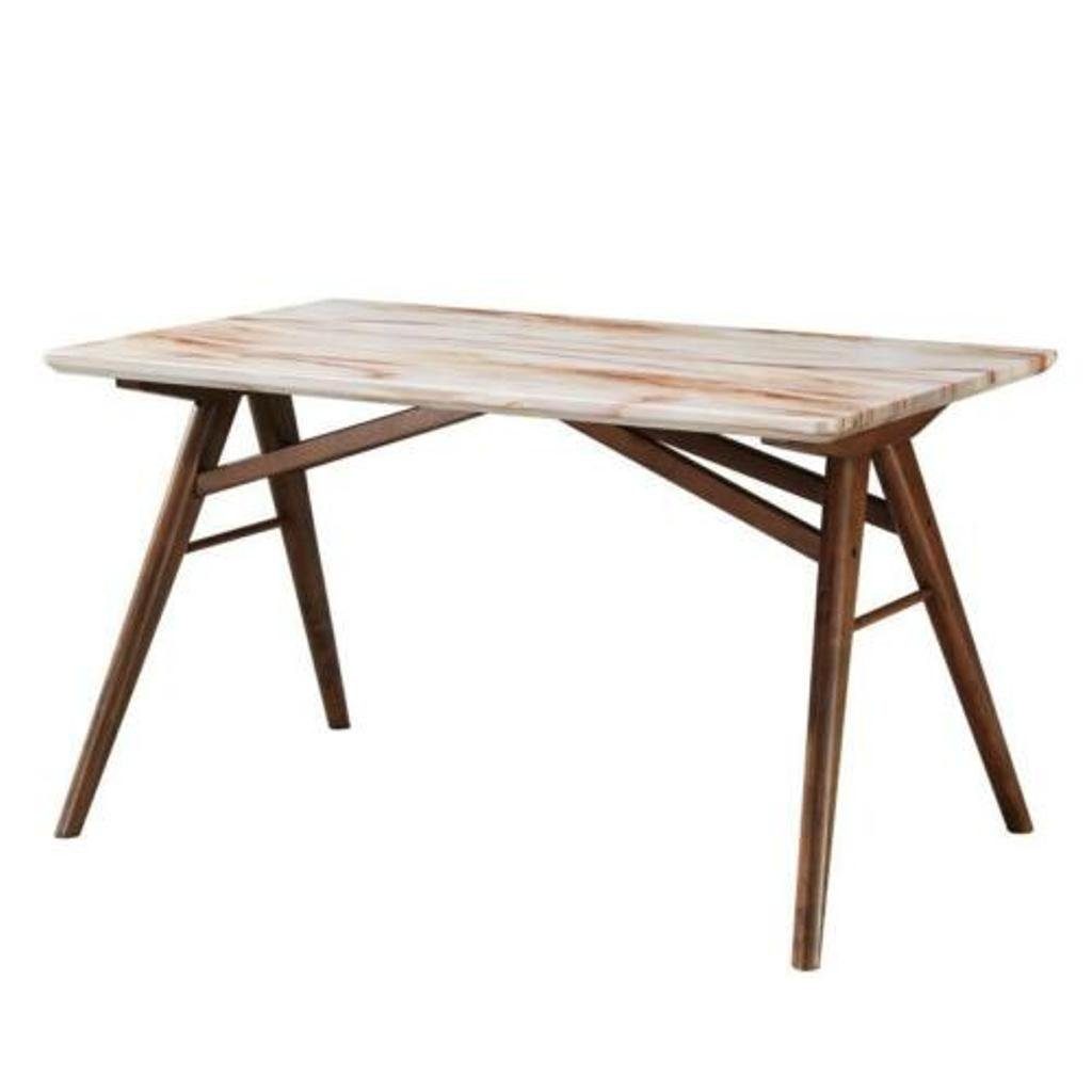 JVmoebel Esszimmer-Set, Marmor Ess Tisch Holz Designer Zimmer Komplett Set Garnitur 5 tlg.