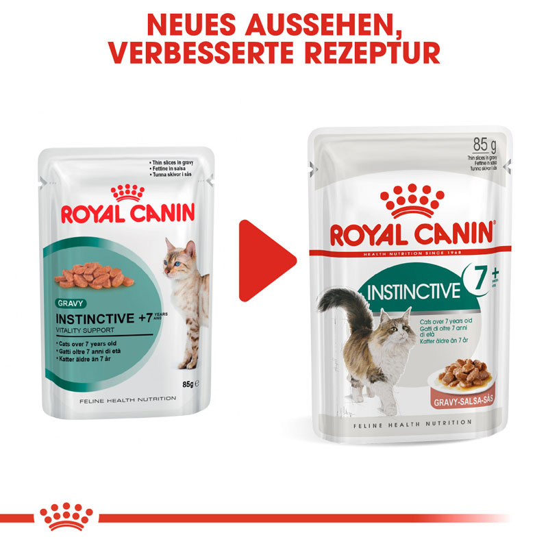 ROYAL CANIN Nassfutter ROYAL CANIN Instinctive 7+ 12x85g