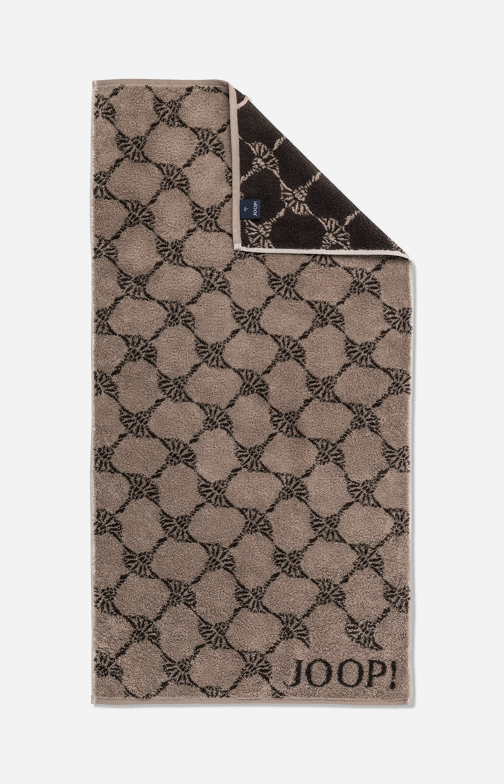 Handtuch JOOP! CLASSIC CORNFLOWER in Mocca, 50 x 100 cm - im JOOP!