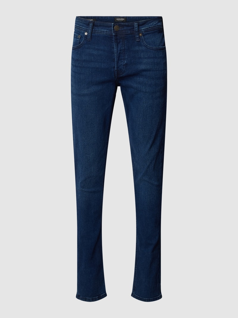 Slim Fit Jeans im 5-Pocket-Design Modell 'GLENN ORIGINAL' in jeans