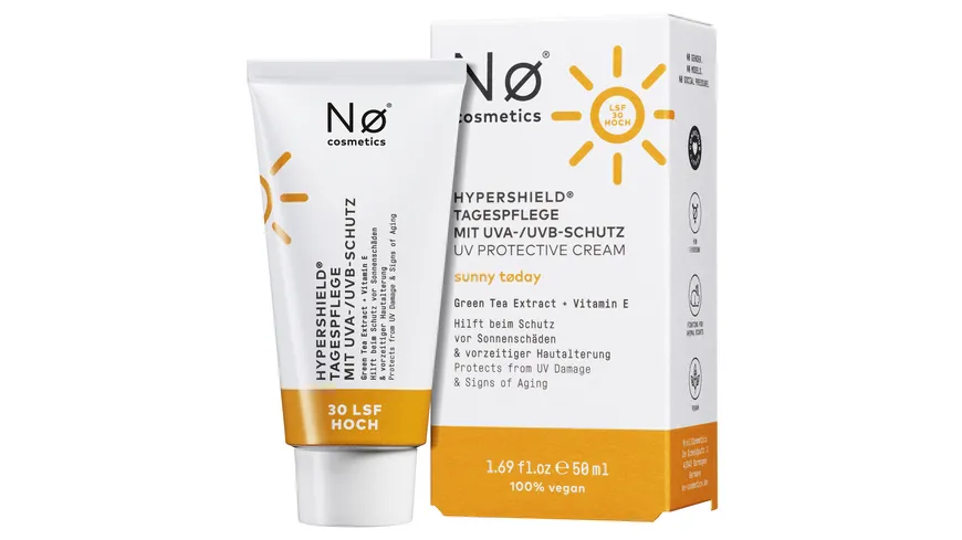 Nø Cosmetics sunny tøday Tagespflege mit UVA/UVB Schutz 50 ml