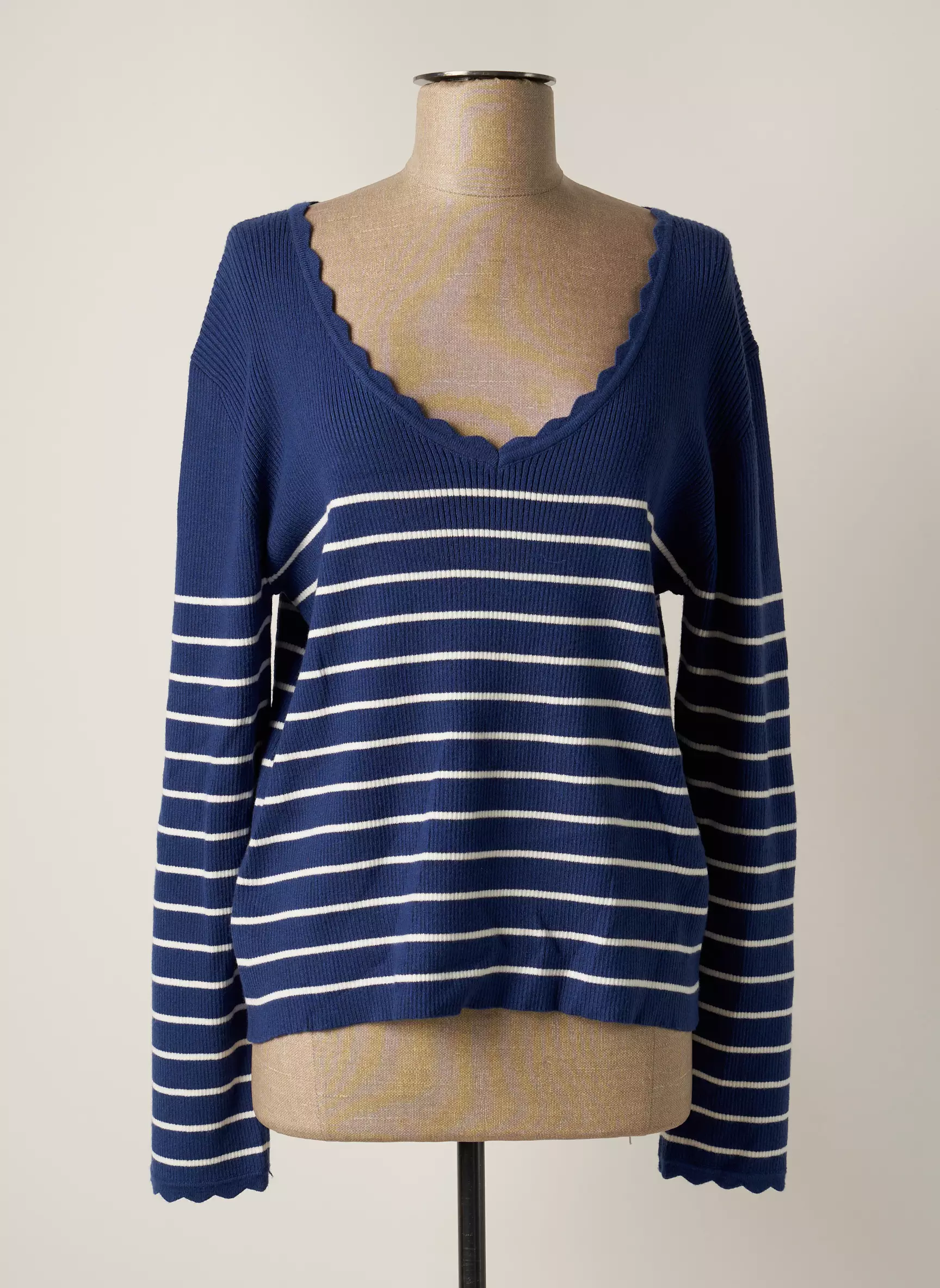 Maelle Pulls Femme couleur bleu