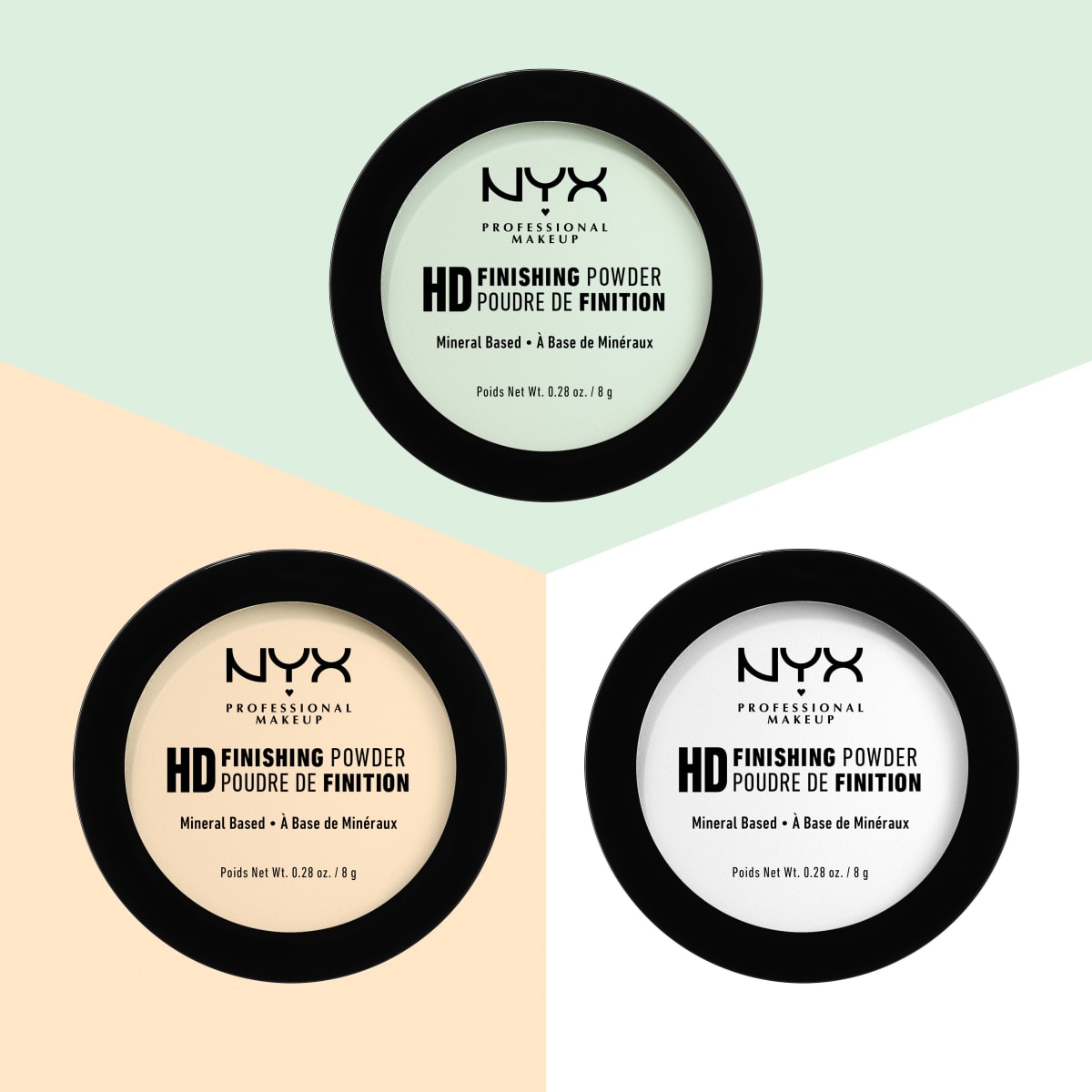 Fixierpuder High Definition Finishing Mint Green 3, 8 g