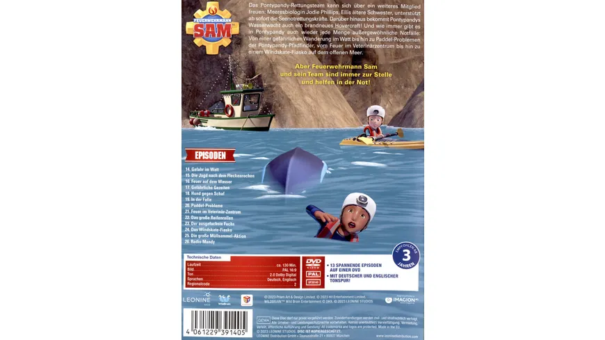 Feuerwehrmann Sam - Die komplette Staffel 13 DVD 2
