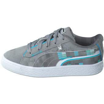 PUMA Suede Minecraft PS Sneaker in grau