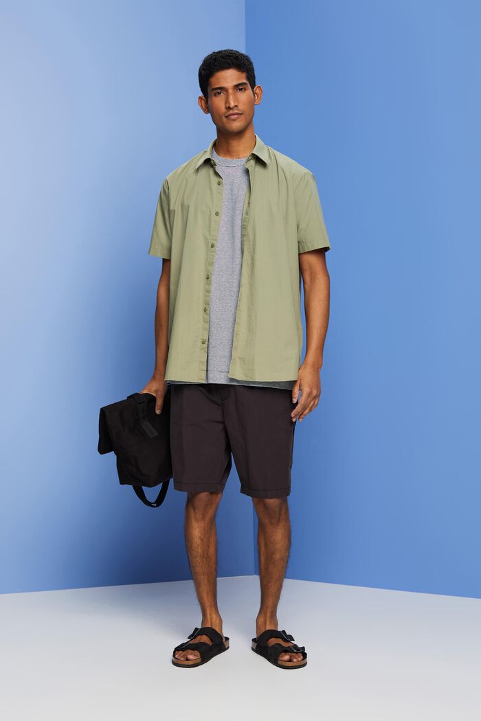 Kurzärmeliges Button-Down-Hemd