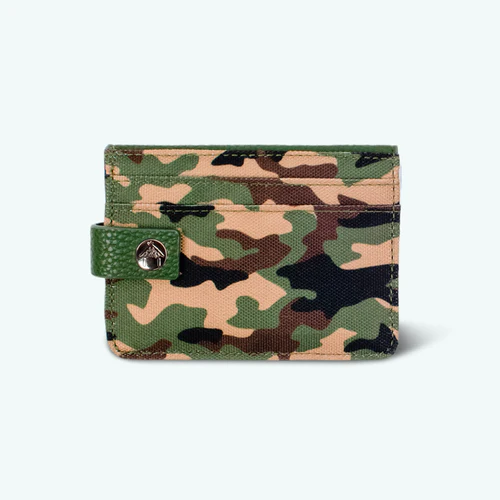 Green Ellora Caves Card Holder