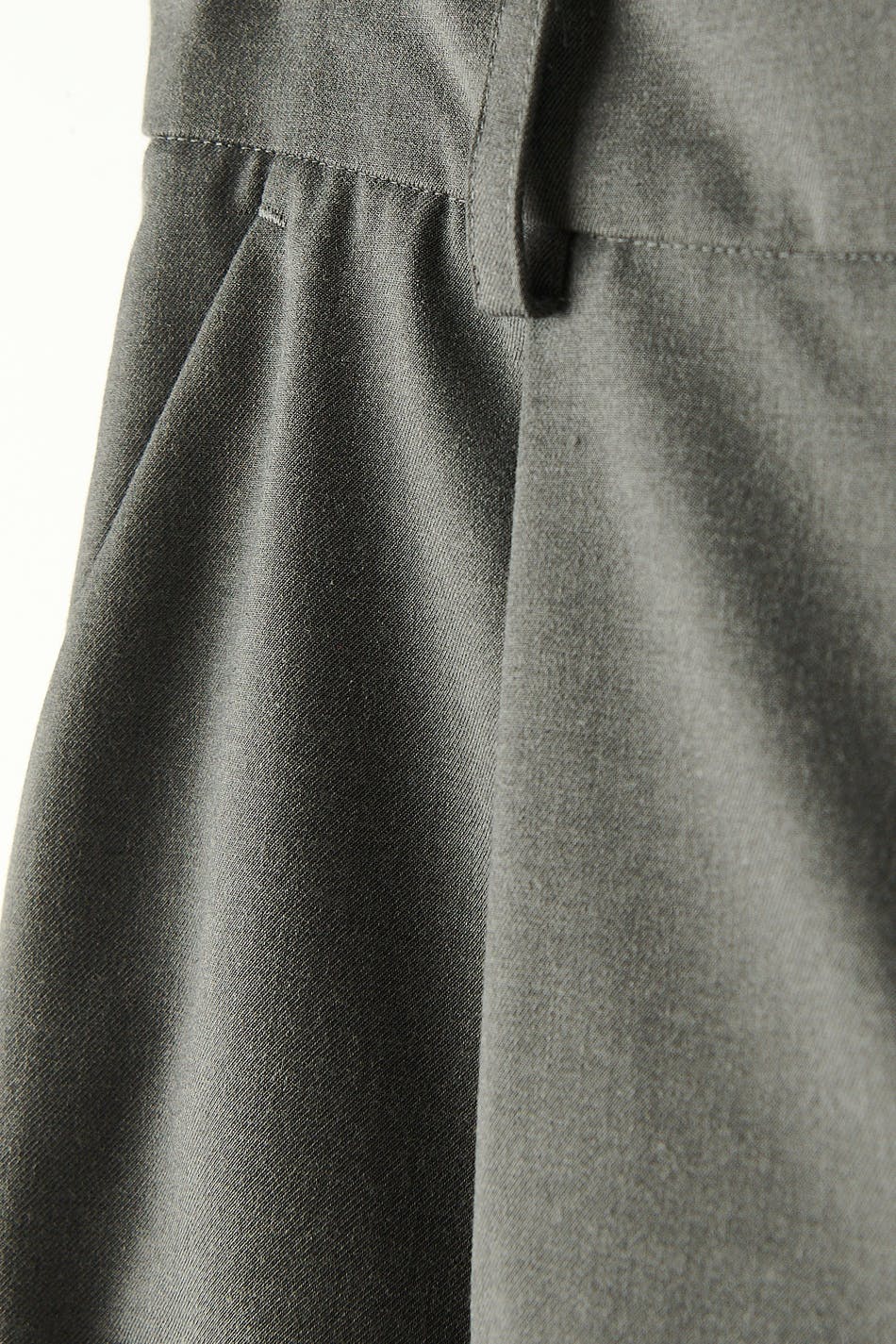 Low waist petite trousers