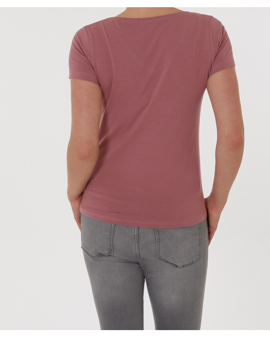 T-Shirt mit V-Ausschnitt