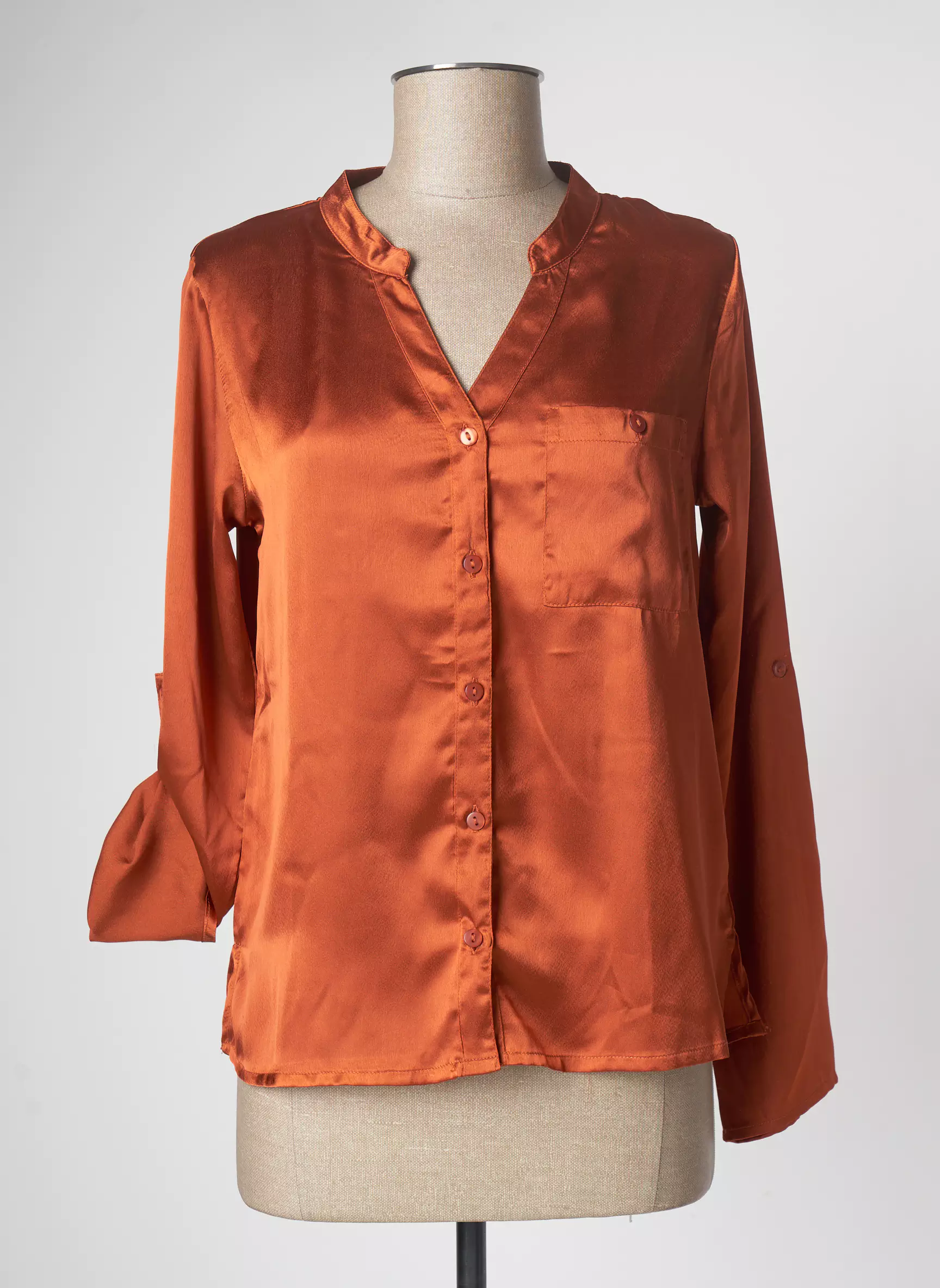 Coline Chemisiers Femme couleur orange