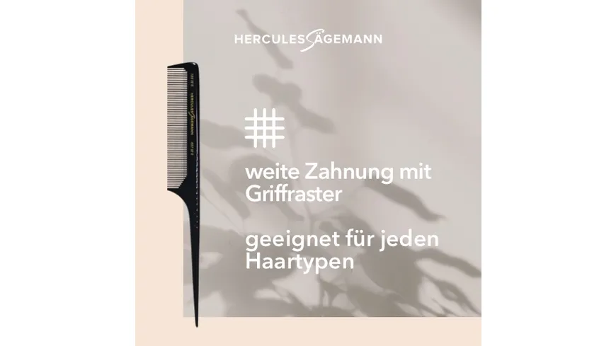 HERCULES Sägemann Stielkamm Naturkautschuk