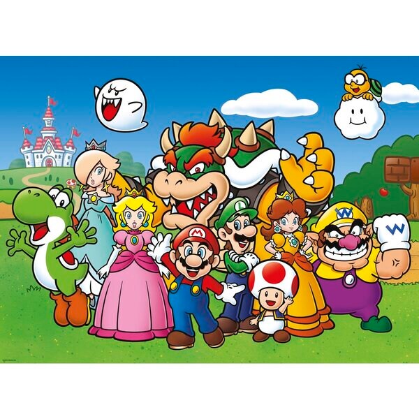 Super Mario XXL -palapeli 100 palaa