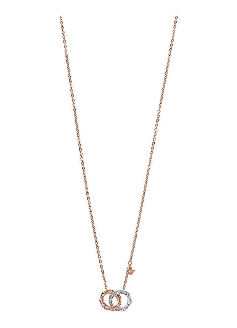 Emporio Armani Sentimental necklace with crystal EGS3004221