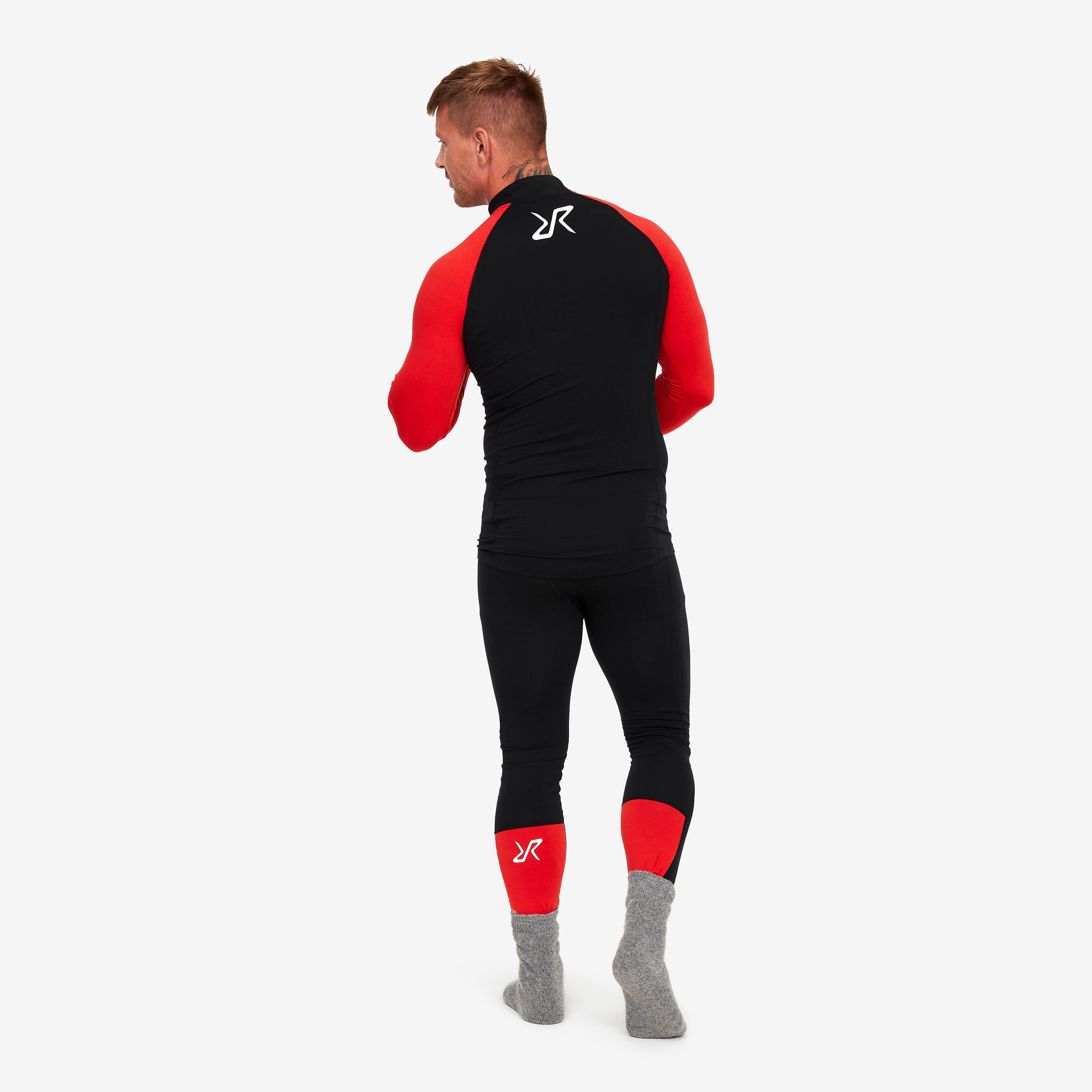 Bambooskin Base Layer Set Homme Molten Lava